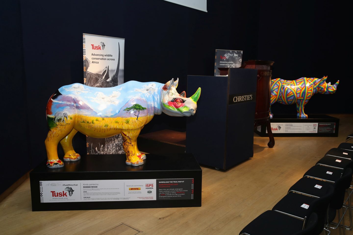 Tusk Rhino Trail Auction at Christies