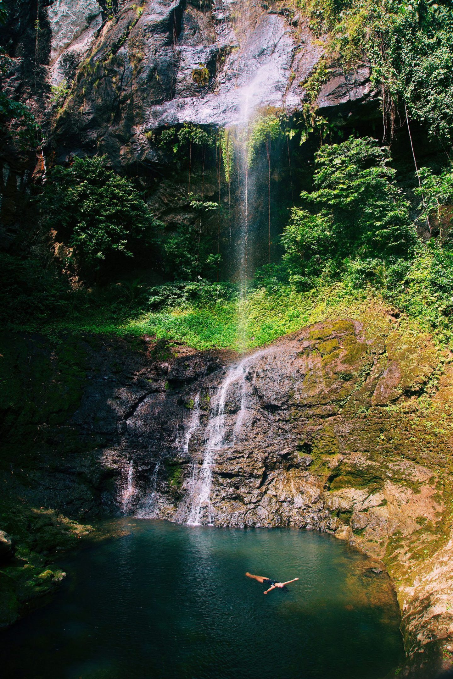 Swim in hidden waterfalls on the trail walks