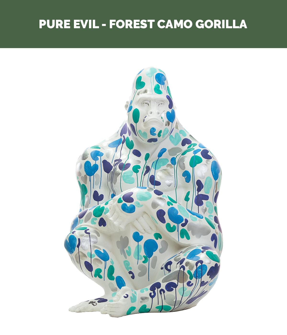 PURE EVIL - Forest Camo Gorilla