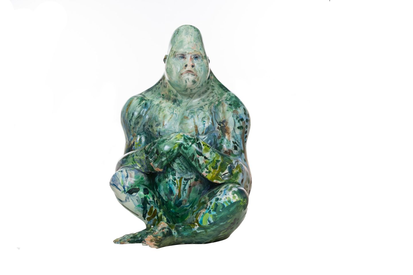 Jemma Powell – Gaia - Artist Sculpture - Tusk Gorilla Trail in Covent Garden 2023